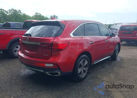 2019 Acura Mdx Standard из США, поврежденный, VIN 5J8YD4H34KL030621